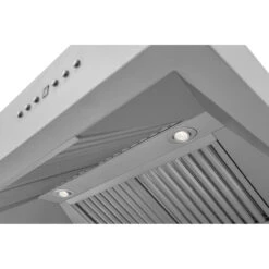 ZLINE 36 In. Professional Ducted Wall Mount Range Hood In Stainless Steel (697-36)(Zline 36 Professional Wall Mount Range Hood Stainless Steel 697 36) -Induction Cooktop Store zline stainless steel wall mounted range hood 697 36 detail 3