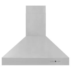 ZLINE 36 In. Professional Ducted Wall Mount Range Hood In Stainless Steel (697-36)(Zline 36 Professional Wall Mount Range Hood Stainless Steel 697 36) -Induction Cooktop Store zline stainless steel wall mounted range hood 697 36 front