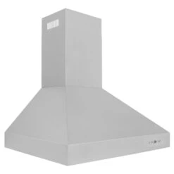 ZLINE 36 In. Professional Ducted Wall Mount Range Hood In Stainless Steel (697-36)(Zline 36 Professional Wall Mount Range Hood Stainless Steel 697 36)