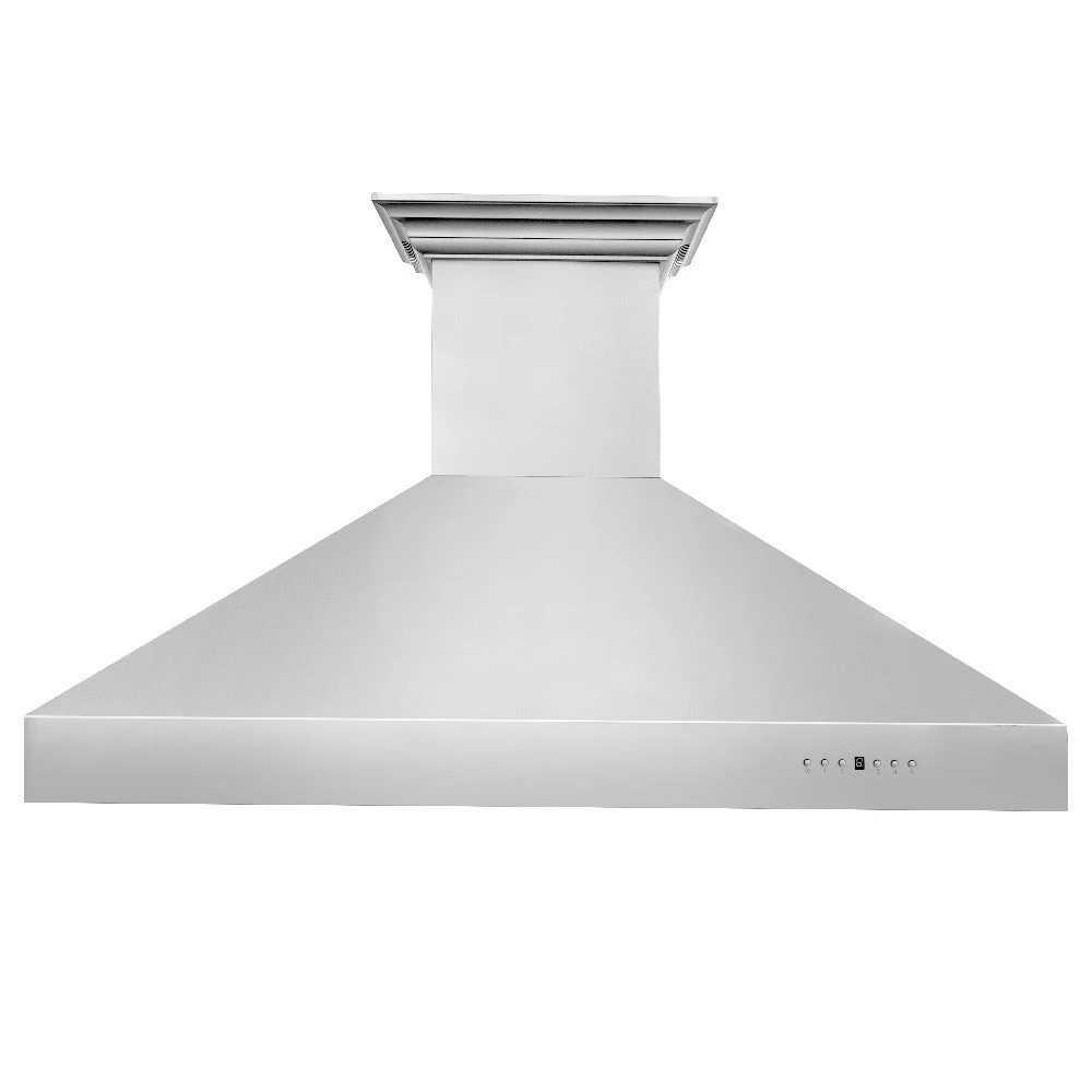 ZLINE 48 In. CrownSound™ Ducted Vent Professional Wall Mount Range Hood In Stainless Steel With Built-in Bluetooth Speakers (697CRN-BT-48)(Zline 48 Professional Wall Mount Range Hood Stainless Steel Crownsound 697crn Bt 48) 8 ZLINE 48 In. CrownSound™ Ducted Vent Professional Wall Mount Range Hood In Stainless Steel With Built-in Bluetooth Speakers (697CRN-BT-48)(Zline 48 Professional Wall Mount Range Hood Stainless Steel Crownsound 697crn Bt 48) - Image 8
