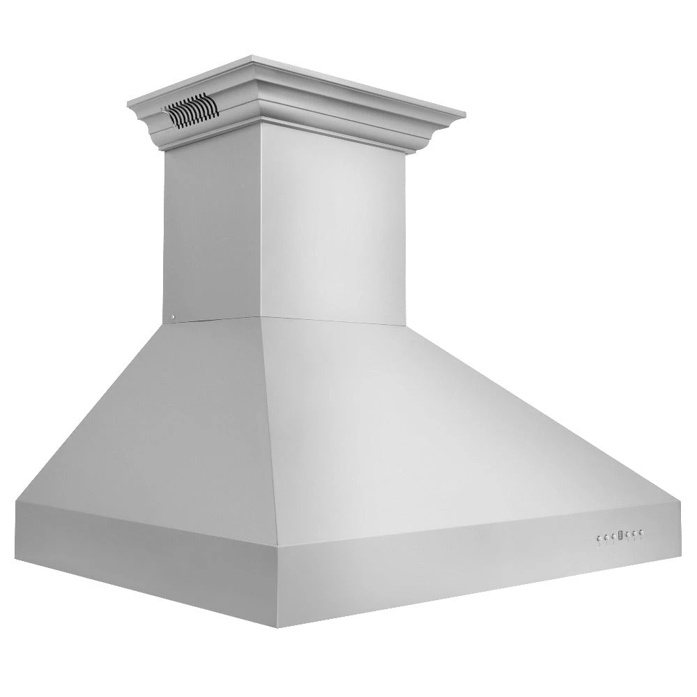 ZLINE 30 In. CrownSound™ Ducted Vent Wall Mount Range Hood In Stainless Steel With Built-in Bluetooth Speakers (697CRN-BT-30)(Zline 30 Wall Mount Range Hood Stainless Steel Crownsound 697crn Bt 30) 4 ZLINE 30 In. CrownSound™ Ducted Vent Wall Mount Range Hood In Stainless Steel With Built-in Bluetooth Speakers (697CRN-BT-30)(Zline 30 Wall Mount Range Hood Stainless Steel Crownsound 697crn Bt 30) - Image 4