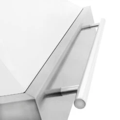 ZLINE 36 In. Satin Stainless Steel Wall Mount Range Hood With White Matte Shell And Stainless Steel Handle (8654SNX-WM-36)(Zline 36 Wall Mount Range Hood Satin Stainless Steel White Matte 8654snx Wm 36) -Induction Cooktop Store zline stainless steel wall mounted range hood 8654STX 36 detail 2 7615077b da7b 427f a442 a16cff7f986c