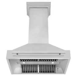 ZLINE 36 In. Stainless Steel Range Hood With Stainless Steel Handle (8654STX-36)(Zline 36 Wall Mount Range Hood Stainless Steel 8654stx 36) 13 ZLINE 36 In. Stainless Steel Range Hood With Stainless Steel Handle (8654STX-36)(Zline 36 Wall Mount Range Hood Stainless Steel 8654stx 36) -Induction Cooktop Store zline stainless steel wall mounted range hood 8654STX 36 front under