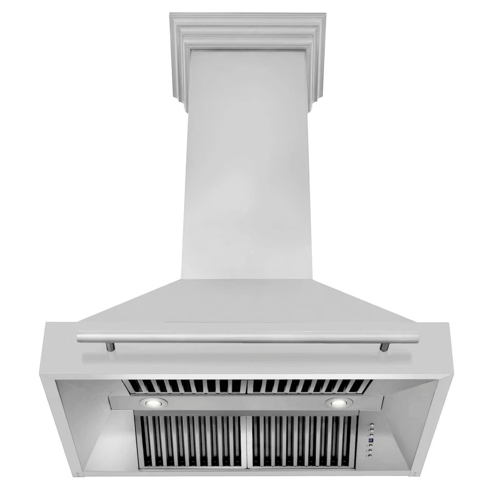 ZLINE 36 In. Stainless Steel Range Hood With Stainless Steel Handle (8654STX-36)(Zline 36 Wall Mount Range Hood Stainless Steel 8654stx 36) 5 ZLINE 36 In. Stainless Steel Range Hood With Stainless Steel Handle (8654STX-36)(Zline 36 Wall Mount Range Hood Stainless Steel 8654stx 36) - Image 5