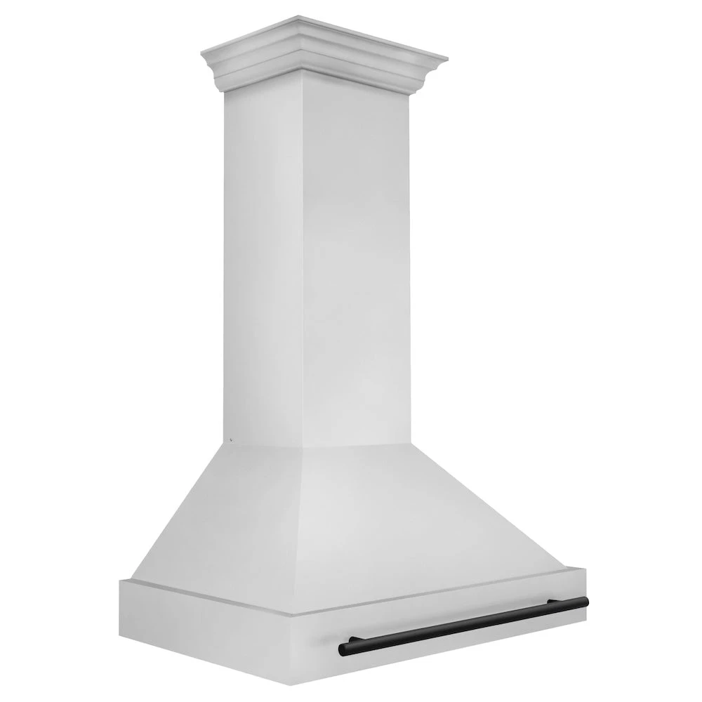 ZLINE Autograph Edition 36 In. Stainless Steel Range Hood With Stainless Steel Shell And Matte Black Handle (8654STZ-36-MB)(Zline Autograph Edition 36 Wall Mount Range Hood Stainless Steel Matte Black 8654stz 36 Mb) 3 ZLINE Autograph Edition 36 In. Stainless Steel Range Hood With Stainless Steel Shell And Matte Black Handle (8654STZ-36-MB)(Zline Autograph Edition 36 Wall Mount Range Hood Stainless Steel Matte Black 8654stz 36 Mb) - Image 3