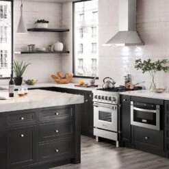 ZLINE 24 In. Convertible Vent Wall Mount Range Hood In Stainless Steel (KB-24)(Zline 24 Wall Mount Range Hood Stainless Steel Kb 24) -Induction Cooktop Store zline stainless steel wall mounted range hood KB 24 lifestyle 1000x1000 f0e2629a e073 4fe0 b55c 20e2795417fd