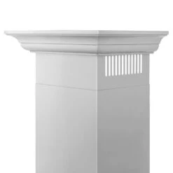 ZLINE 24 In. Convertible Vent Wall Mount Range Hood In Stainless Steel With Crown Molding (KBCRN-24)(Zline 24 Wall Mount Range Hood Stainless Steel Crown Molding Kbcrn 24) 15 ZLINE 24 In. Convertible Vent Wall Mount Range Hood In Stainless Steel With Crown Molding (KBCRN-24)(Zline 24 Wall Mount Range Hood Stainless Steel Crown Molding Kbcrn 24) -Induction Cooktop Store zline stainless steel wall mounted range hood KBCRN 24 chimney