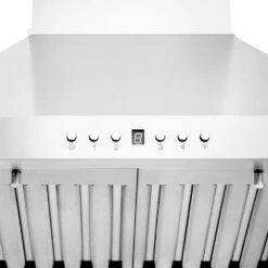 ZLINE 24 In. Convertible Vent Wall Mount Range Hood In Stainless Steel With Crown Molding (KBCRN-24)(Zline 24 Wall Mount Range Hood Stainless Steel Crown Molding Kbcrn 24) 16 ZLINE 24 In. Convertible Vent Wall Mount Range Hood In Stainless Steel With Crown Molding (KBCRN-24)(Zline 24 Wall Mount Range Hood Stainless Steel Crown Molding Kbcrn 24) -Induction Cooktop Store zline stainless steel wall mounted range hood KBCRN 24 detail