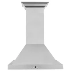ZLINE 24 In. Convertible Vent Wall Mount Range Hood In Stainless Steel With Crown Molding (KBCRN-24)(Zline 24 Wall Mount Range Hood Stainless Steel Crown Molding Kbcrn 24) 13 ZLINE 24 In. Convertible Vent Wall Mount Range Hood In Stainless Steel With Crown Molding (KBCRN-24)(Zline 24 Wall Mount Range Hood Stainless Steel Crown Molding Kbcrn 24) -Induction Cooktop Store zline stainless steel wall mounted range hood KBCRN 24 front 1