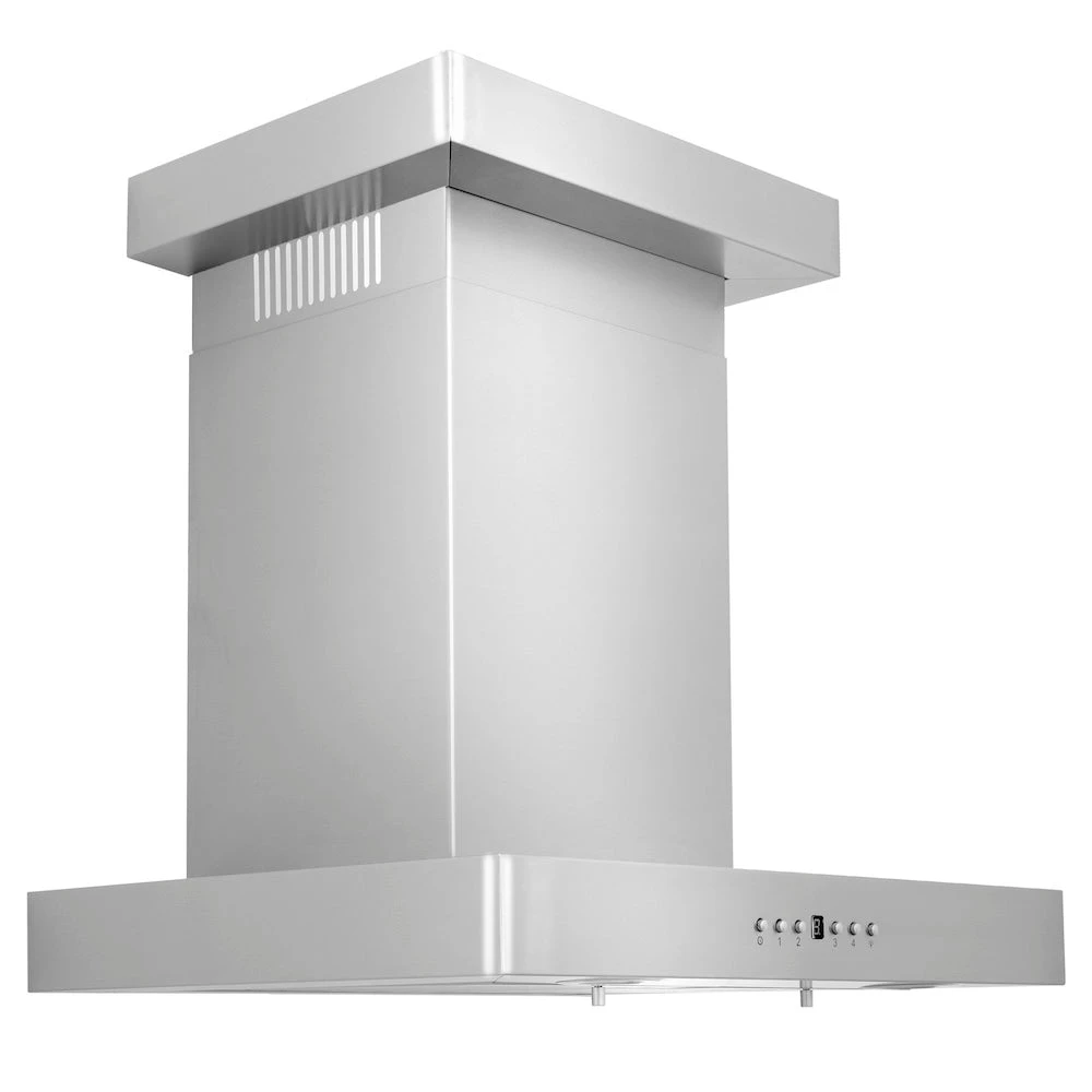 ZLINE 24 In. Convertible Vent Wall Mount Range Hood In Stainless Steel With Crown Molding (KECRN-24)(Zline 24 Wall Mount Range Hood Stainless Steel Crown Molding Kecrn 24) 1 ZLINE 24 In. Convertible Vent Wall Mount Range Hood In Stainless Steel With Crown Molding (KECRN-24)(Zline 24 Wall Mount Range Hood Stainless Steel Crown Molding Kecrn 24)