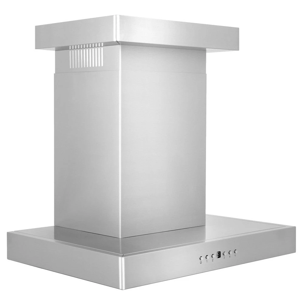 ZLINE 30 In. Convertible Vent Wall Mount Range Hood In Stainless Steel With Crown Molding (KECRN-30)(Zline 30 Wall Mount Range Hood Stainless Steel Crown Molding Kecrn 30) 4 ZLINE 30 In. Convertible Vent Wall Mount Range Hood In Stainless Steel With Crown Molding (KECRN-30)(Zline 30 Wall Mount Range Hood Stainless Steel Crown Molding Kecrn 30) - Image 4