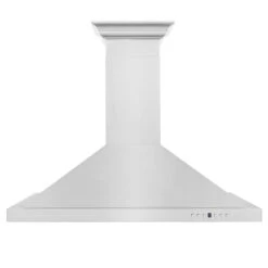 ZLINE 48 In. Convertible Vent Wall Mount Range Hood In Stainless Steel With Crown Molding (KBCRN-48)(Zline 48 Wall Mount Range Hood Stainless Steel Crown Molding Kbcrn 48) 11 ZLINE 48 In. Convertible Vent Wall Mount Range Hood In Stainless Steel With Crown Molding (KBCRN-48)(Zline 48 Wall Mount Range Hood Stainless Steel Crown Molding Kbcrn 48) -Induction Cooktop Store zline stainless steel wall mounted range hood KBCRN 36 front 213bdf28 df63 4e6c be21 d6989224d16f