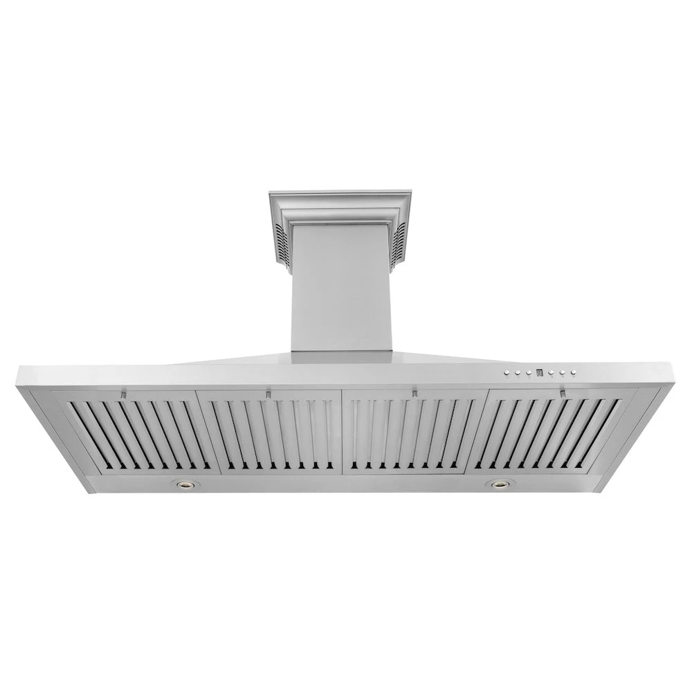 ZLINE 42 In. CrownSound™ Ducted Vent Wall Mount Range Hood In Stainless Steel With Built-in Bluetooth Speakers (KBCRN-BT-42)(Zline 42 Wall Mount Range Hood Stainless Steel Crownsound Kbcrn Bt 42) 5 ZLINE 42 In. CrownSound™ Ducted Vent Wall Mount Range Hood In Stainless Steel With Built-in Bluetooth Speakers (KBCRN-BT-42)(Zline 42 Wall Mount Range Hood Stainless Steel Crownsound Kbcrn Bt 42) - Image 5