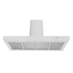 ZLINE 48 In. Convertible Vent Wall Mount Range Hood In Stainless Steel (KE-48)(Zline 48 Wall Mount Range Hood Stainless Steel Ke 48) -Induction Cooktop Store zline stainless steel wall mounted range hood KE 48 front under 29fe227c e340 4f71 9cbd f946804911cc