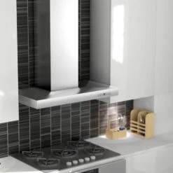 ZLINE 36 In. Convertible Vent Wall Mount Range Hood In Stainless Steel (KE-36)(Zline 36 Wall Mount Range Hood Stainless Steel Ke 36) -Induction Cooktop Store zline stainless steel wall mounted range hood KE detail2