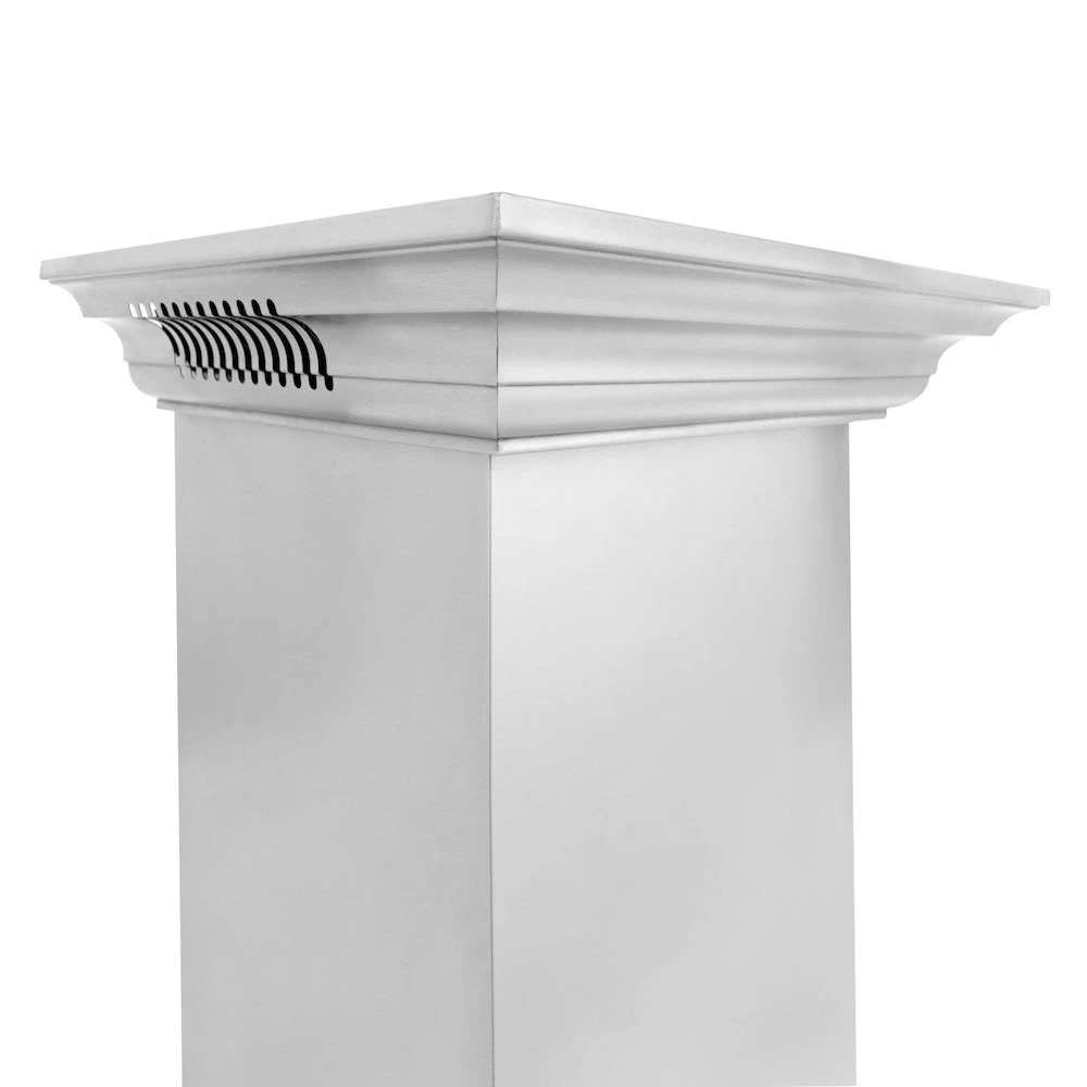 ZLINE 48 In. CrownSound™ Ducted Vent Wall Mount Range Hood In Stainless Steel With Built-in Bluetooth Speakers (KECRN-BT-48)(Zline 48 Wall Mount Range Hood Stainless Steel Crownsound Kecrn Bt 48) 6 ZLINE 48 In. CrownSound™ Ducted Vent Wall Mount Range Hood In Stainless Steel With Built-in Bluetooth Speakers (KECRN-BT-48)(Zline 48 Wall Mount Range Hood Stainless Steel Crownsound Kecrn Bt 48) - Image 6