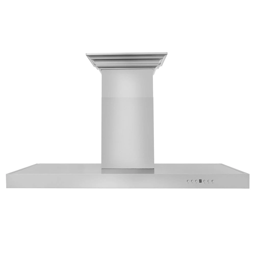 ZLINE 48 In. CrownSound™ Ducted Vent Wall Mount Range Hood In Stainless Steel With Built-in Bluetooth Speakers (KECRN-BT-48)(Zline 48 Wall Mount Range Hood Stainless Steel Crownsound Kecrn Bt 48) 3 ZLINE 48 In. CrownSound™ Ducted Vent Wall Mount Range Hood In Stainless Steel With Built-in Bluetooth Speakers (KECRN-BT-48)(Zline 48 Wall Mount Range Hood Stainless Steel Crownsound Kecrn Bt 48) - Image 3