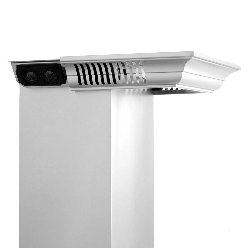 ZLINE 30 In. CrownSound™ Ducted Vent Wall Mount Range Hood In Stainless Steel With Built-in Bluetooth Speakers (KF1CRN-BT-30)(Zline 30 Wall Mount Range Hood Stainless Steel Crownsound Kf1crn Bt 30) 9 ZLINE 30 In. CrownSound™ Ducted Vent Wall Mount Range Hood In Stainless Steel With Built-in Bluetooth Speakers (KF1CRN-BT-30)(Zline 30 Wall Mount Range Hood Stainless Steel Crownsound Kf1crn Bt 30) - Image 9