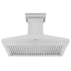 ZLINE 30 In. CrownSound™ Ducted Vent Wall Mount Range Hood In Stainless Steel With Built-in Bluetooth Speakers (KF1CRN-BT-30)(Zline 30 Wall Mount Range Hood Stainless Steel Crownsound Kf1crn Bt 30) 18 ZLINE 30 In. CrownSound™ Ducted Vent Wall Mount Range Hood In Stainless Steel With Built-in Bluetooth Speakers (KF1CRN-BT-30)(Zline 30 Wall Mount Range Hood Stainless Steel Crownsound Kf1crn Bt 30) -Induction Cooktop Store zline stainless steel wall mounted range hood KF1CRN BT 36 front under