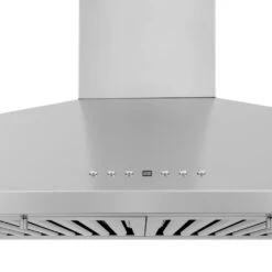 ZLINE 48 In. CrownSound™ Ducted Vent Wall Mount Range Hood In Stainless Steel With Built-in Bluetooth Speakers (KL2CRN-BT-48)(Zline 48 Wall Mount Range Hood Stainless Steel Crownsound Kl2crn Bt 48) 21 ZLINE 48 In. CrownSound™ Ducted Vent Wall Mount Range Hood In Stainless Steel With Built-in Bluetooth Speakers (KL2CRN-BT-48)(Zline 48 Wall Mount Range Hood Stainless Steel Crownsound Kl2crn Bt 48) -Induction Cooktop Store zline stainless steel wall mounted range hood KL2CRN BT 48 BT CM detail 1