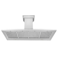 ZLINE 48 In. CrownSound™ Ducted Vent Wall Mount Range Hood In Stainless Steel With Built-in Bluetooth Speakers (KL2CRN-BT-48)(Zline 48 Wall Mount Range Hood Stainless Steel Crownsound Kl2crn Bt 48) 20 ZLINE 48 In. CrownSound™ Ducted Vent Wall Mount Range Hood In Stainless Steel With Built-in Bluetooth Speakers (KL2CRN-BT-48)(Zline 48 Wall Mount Range Hood Stainless Steel Crownsound Kl2crn Bt 48) -Induction Cooktop Store zline stainless steel wall mounted range hood KL2CRN BT 48 front under