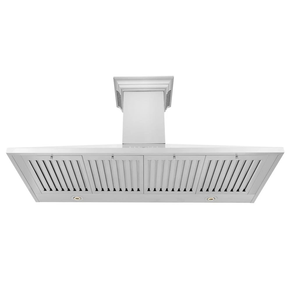ZLINE 48 In. CrownSound™ Ducted Vent Wall Mount Range Hood In Stainless Steel With Built-in Bluetooth Speakers (KL2CRN-BT-48)(Zline 48 Wall Mount Range Hood Stainless Steel Crownsound Kl2crn Bt 48) 7 ZLINE 48 In. CrownSound™ Ducted Vent Wall Mount Range Hood In Stainless Steel With Built-in Bluetooth Speakers (KL2CRN-BT-48)(Zline 48 Wall Mount Range Hood Stainless Steel Crownsound Kl2crn Bt 48) - Image 7