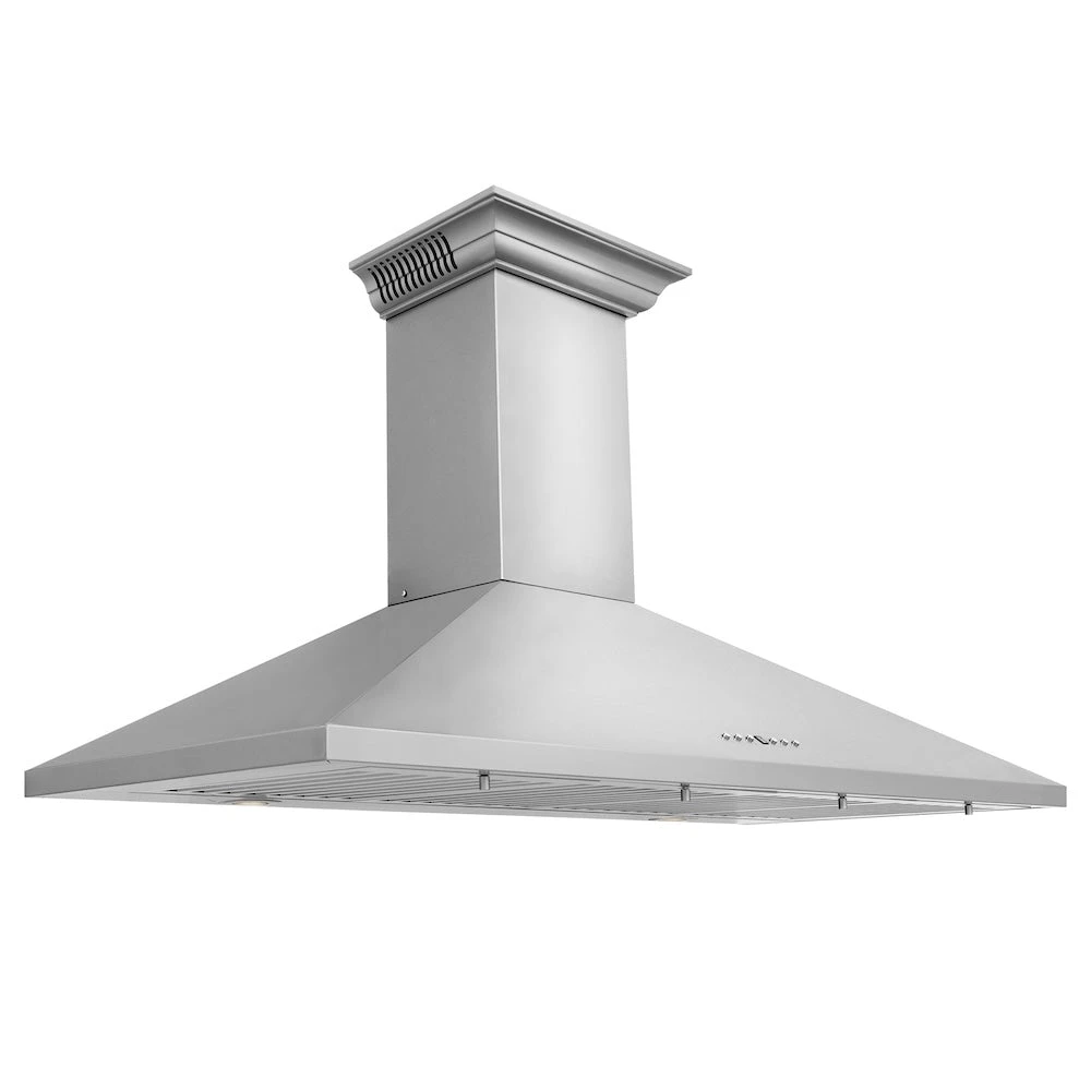 ZLINE 48 In. CrownSound™ Ducted Vent Wall Mount Range Hood In Stainless Steel With Built-in Bluetooth Speakers (KL2CRN-BT-48)(Zline 48 Wall Mount Range Hood Stainless Steel Crownsound Kl2crn Bt 48) 5 ZLINE 48 In. CrownSound™ Ducted Vent Wall Mount Range Hood In Stainless Steel With Built-in Bluetooth Speakers (KL2CRN-BT-48)(Zline 48 Wall Mount Range Hood Stainless Steel Crownsound Kl2crn Bt 48) - Image 5