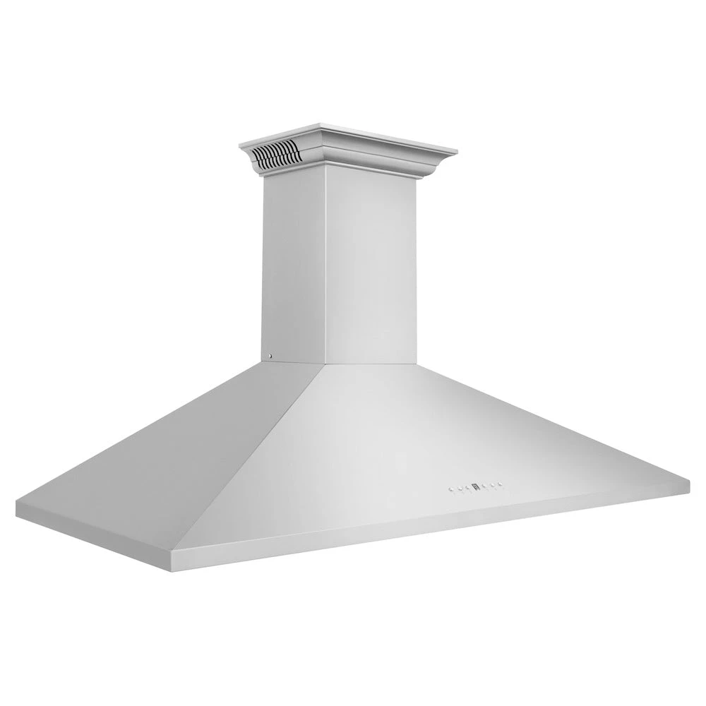 ZLINE 48 In. CrownSound™ Ducted Vent Wall Mount Range Hood In Stainless Steel With Built-in Bluetooth Speakers (KL2CRN-BT-48)(Zline 48 Wall Mount Range Hood Stainless Steel Crownsound Kl2crn Bt 48) 4 ZLINE 48 In. CrownSound™ Ducted Vent Wall Mount Range Hood In Stainless Steel With Built-in Bluetooth Speakers (KL2CRN-BT-48)(Zline 48 Wall Mount Range Hood Stainless Steel Crownsound Kl2crn Bt 48) - Image 4