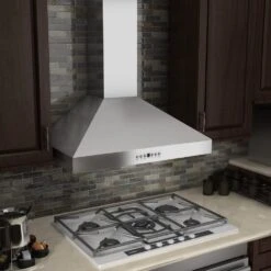 ZLINE 48 In. Convertible Vent Wall Mount Range Hood In Stainless Steel With Crown Molding (KL3CRN-48)(Zline 48 Wall Mount Range Hood Stainless Steel Crown Molding Kl3crn 48) -Induction Cooktop Store zline stainless steel wall mounted range hood KL3 detail3 5c73aceb aa99 4564 a85a b5b23347848d