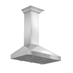 ZLINE 30 In. Convertible Vent Wall Mount Range Hood In Stainless Steel With Crown Molding (KL3CRN-30)(Zline 30 Wall Mount Range Hood Stainless Steel Crown Molding Kl3crn 30) 16 ZLINE 30 In. Convertible Vent Wall Mount Range Hood In Stainless Steel With Crown Molding (KL3CRN-30)(Zline 30 Wall Mount Range Hood Stainless Steel Crown Molding Kl3crn 30) -Induction Cooktop Store zline stainless steel wall mounted range hood KL3CRN side under 3ff1eca8 54fa 4504 8cd8 1c6fc0a6dbb7