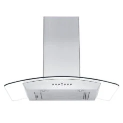 ZLINE 36 In. Convertible Vent Wall Mount Range Hood In Stainless Steel And Glass (KZ-36)(Zline 36 Wall Mount Range Hood Stainless Steel Glass Kz 36) -Induction Cooktop Store zline wall mount range hood in stainless steel glass kz range hoods zline kitchen and bath 175555 c1641c35 ccb4 4252 86ff bafafdd3edd2