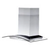 ZLINE 36 In. Convertible Vent Wall Mount Range Hood In Stainless Steel And Glass (KZ-36)(Zline 36 Wall Mount Range Hood Stainless Steel Glass Kz 36)