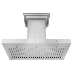 ZLINE 24 In. CrownSound™ Ducted Vent Wall Mount Range Hood In Stainless Steel With Built-in Bluetooth Speakers (KECRN-BT-24)(Zline 24 Wall Mount Range Hood Stainless Steel Crownsound Kecrn Bt 24) 20 ZLINE 24 In. CrownSound™ Ducted Vent Wall Mount Range Hood In Stainless Steel With Built-in Bluetooth Speakers (KECRN-BT-24)(Zline 24 Wall Mount Range Hood Stainless Steel Crownsound Kecrn Bt 24) -Induction Cooktop Store zline wall mount range hood in stainless steel with built in crownsound bluetooth speakers kecrn bt range hoods zline kitchen and bath 103650 cf6e9f8c 4d01 4527 94e2 455252f9e7ab