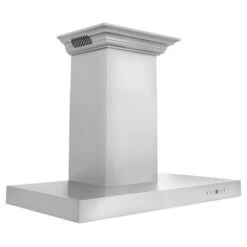 ZLINE 42 In. CrownSound™ Ducted Vent Wall Mount Range Hood In Stainless Steel With Built-in Bluetooth Speakers (KECRN-BT-42)(Zline 42 Wall Mount Range Hood Stainless Steel Crownsound Kecrn Bt 42) 13 ZLINE 42 In. CrownSound™ Ducted Vent Wall Mount Range Hood In Stainless Steel With Built-in Bluetooth Speakers (KECRN-BT-42)(Zline 42 Wall Mount Range Hood Stainless Steel Crownsound Kecrn Bt 42) -Induction Cooktop Store zline wall mount range hood in stainless steel with built in crownsound bluetooth speakers kecrn bt range hoods zline kitchen and bath 937926 7dfa4dbf 5b39 45a5 b7c1 df64654859e0