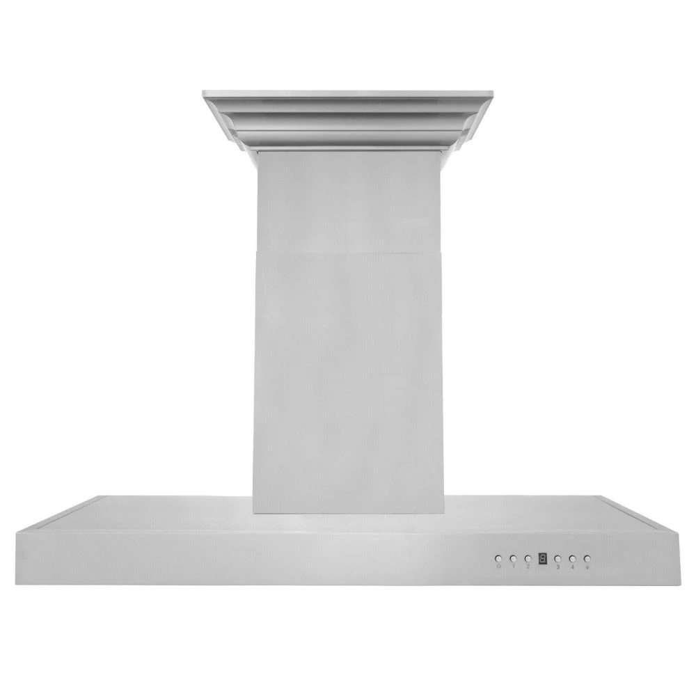 ZLINE 42 In. CrownSound™ Ducted Vent Wall Mount Range Hood In Stainless Steel With Built-in Bluetooth Speakers (KECRN-BT-42)(Zline 42 Wall Mount Range Hood Stainless Steel Crownsound Kecrn Bt 42) 5 ZLINE 42 In. CrownSound™ Ducted Vent Wall Mount Range Hood In Stainless Steel With Built-in Bluetooth Speakers (KECRN-BT-42)(Zline 42 Wall Mount Range Hood Stainless Steel Crownsound Kecrn Bt 42) - Image 5