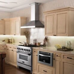 ZLINE 42 In. CrownSound™ Ducted Vent Wall Mount Range Hood In Stainless Steel With Built-in Bluetooth Speakers (KL3CRN-BT-42)(Zline 42 Wall Mount Range Hood Stainless Steel Crownsound Kl3crn Bt 42) 24 ZLINE 42 In. CrownSound™ Ducted Vent Wall Mount Range Hood In Stainless Steel With Built-in Bluetooth Speakers (KL3CRN-BT-42)(Zline 42 Wall Mount Range Hood Stainless Steel Crownsound Kl3crn Bt 42) -Induction Cooktop Store zline wall mount range hood in stainless steel with built in crownsound bluetooth speakers kl3crn bt ranges hoods zline kitchen and bath 534961 2683fa96 1998 4be5 aee4 0cda76803fd4