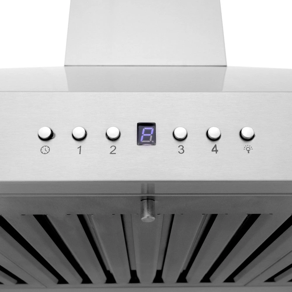 ZLINE 42 In. CrownSound™ Ducted Vent Wall Mount Range Hood In Stainless Steel With Built-in Bluetooth Speakers (KL3CRN-BT-42)(Zline 42 Wall Mount Range Hood Stainless Steel Crownsound Kl3crn Bt 42) 9 ZLINE 42 In. CrownSound™ Ducted Vent Wall Mount Range Hood In Stainless Steel With Built-in Bluetooth Speakers (KL3CRN-BT-42)(Zline 42 Wall Mount Range Hood Stainless Steel Crownsound Kl3crn Bt 42) - Image 9
