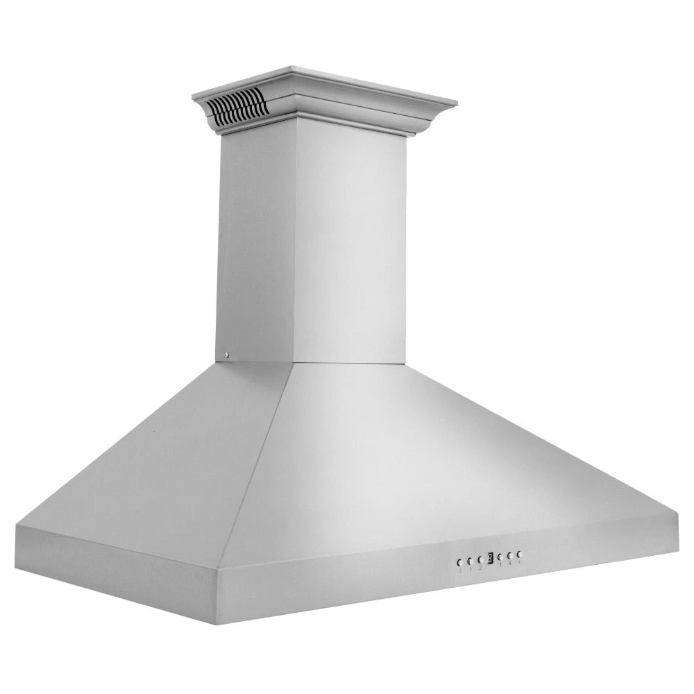 ZLINE 42 In. CrownSound™ Ducted Vent Wall Mount Range Hood In Stainless Steel With Built-in Bluetooth Speakers (KL3CRN-BT-42)(Zline 42 Wall Mount Range Hood Stainless Steel Crownsound Kl3crn Bt 42) 6 ZLINE 42 In. CrownSound™ Ducted Vent Wall Mount Range Hood In Stainless Steel With Built-in Bluetooth Speakers (KL3CRN-BT-42)(Zline 42 Wall Mount Range Hood Stainless Steel Crownsound Kl3crn Bt 42) - Image 6