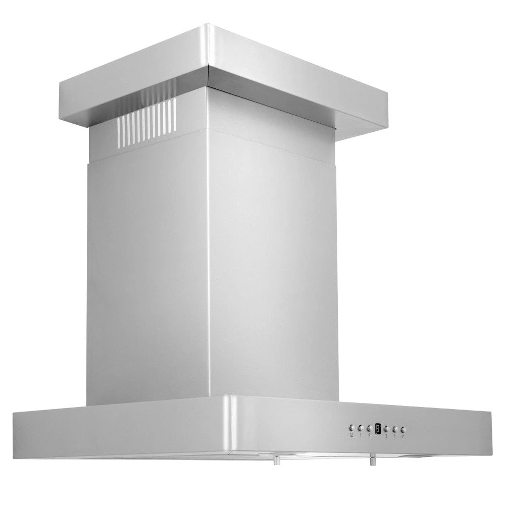 ZLINE 30 In. Convertible Vent Wall Mount Range Hood In Stainless Steel With Crown Molding (KECRN-30)(Zline 30 Wall Mount Range Hood Stainless Steel Crown Molding Kecrn 30) 5 ZLINE 30 In. Convertible Vent Wall Mount Range Hood In Stainless Steel With Crown Molding (KECRN-30)(Zline 30 Wall Mount Range Hood Stainless Steel Crown Molding Kecrn 30) - Image 5